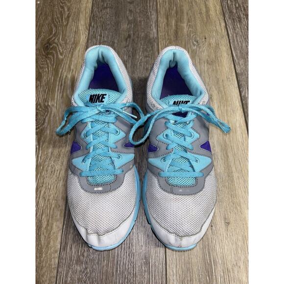 Nike Lunarfly+ 3 Pure Platinum Gray Blue Running Shoes Womens Size 11 487751-004 - Picture 4 of 14